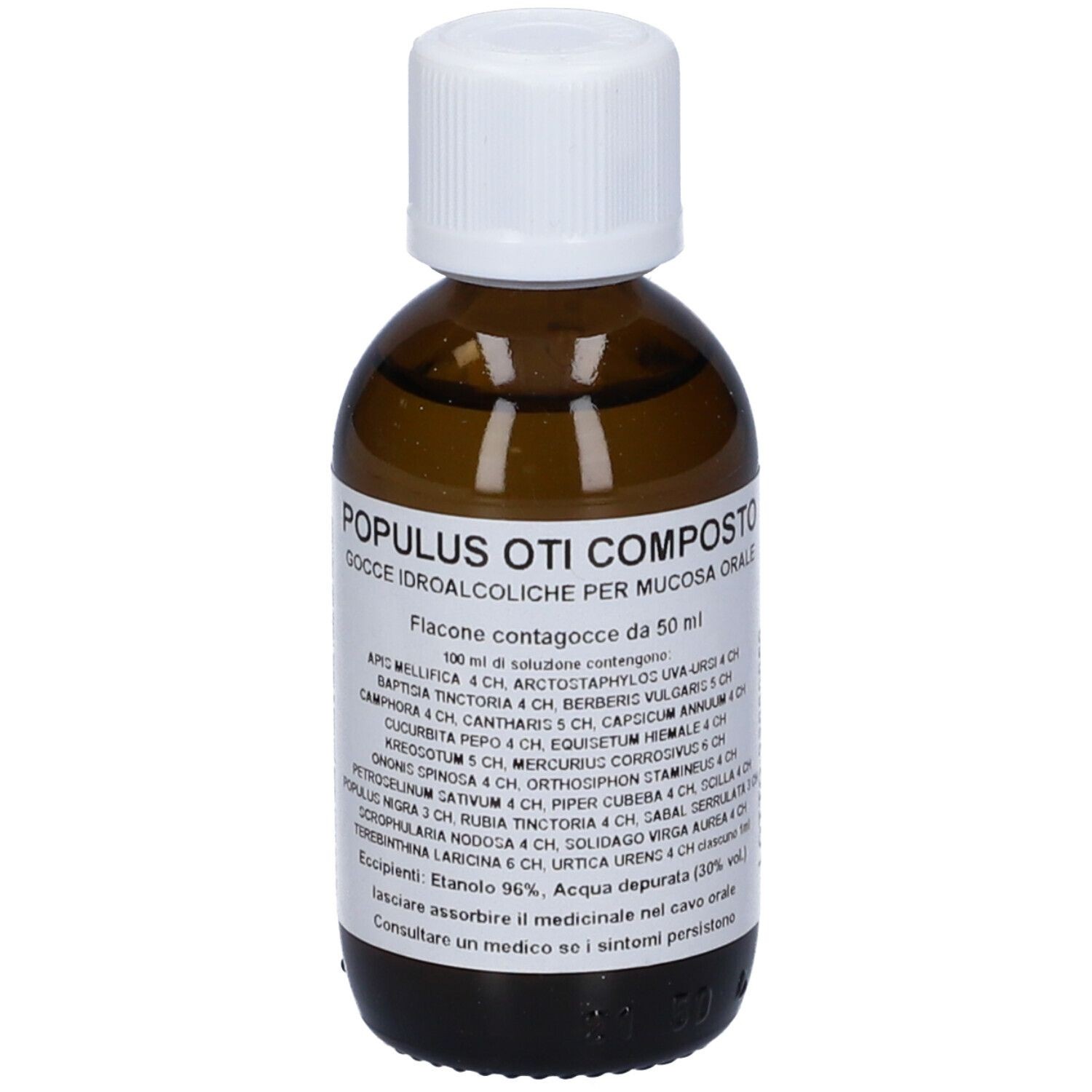 Oti Populus Composto In Gocce Medicinale Omeopatico 50 ml — confronto prezzi