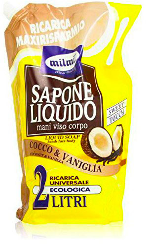 MIL MIL - RICARICA SAPONE LIQUIDO COCCO E VANIGLIA