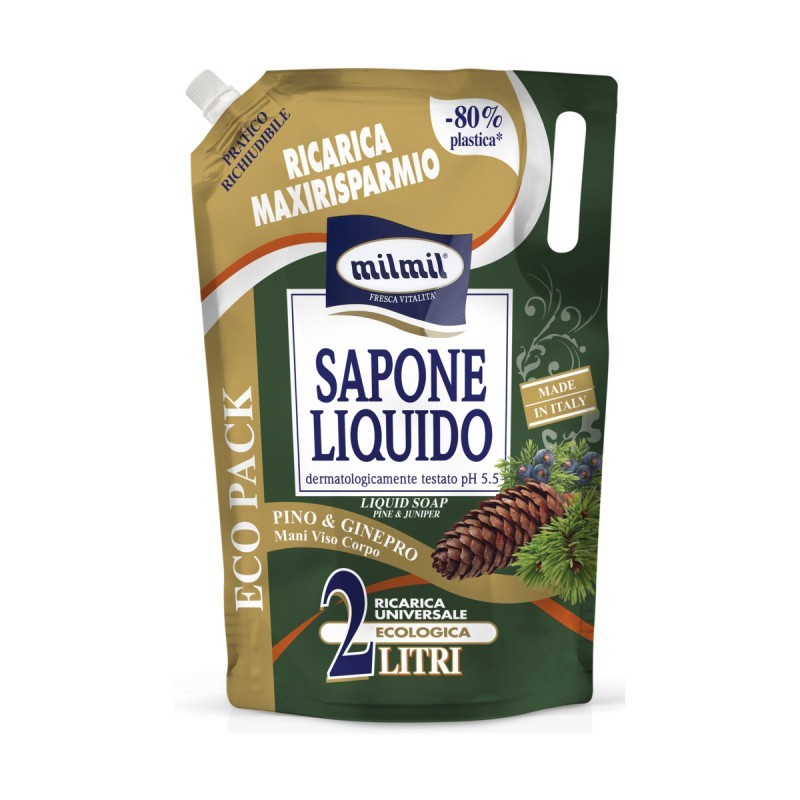 MIL MIL SAP LIQ BUSTA RIC.PINO 2L — confronto prezzi
