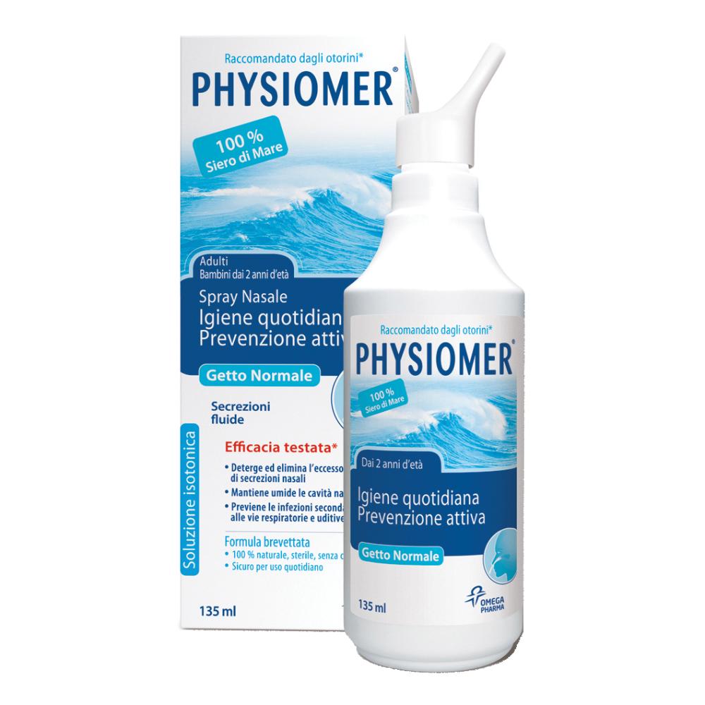 Physiomer Spray Nasale Igiene Quotidiana Getto Normale 135ml