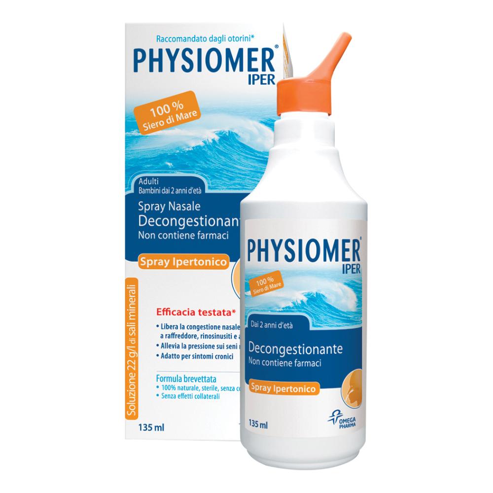 Physiomer Iper Spray Nasale Decongestionante 135ml — confronto prezzi
