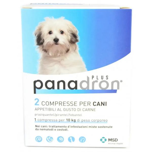 Panadron Plus Antiparassitario Vermifugo per Cani 2 Compresse — confronto prezzi