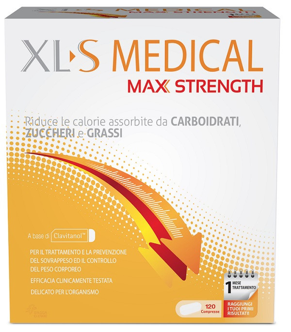 Xls medical max strength120cpr — confronto prezzi