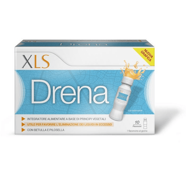 XL-S Beauty Drena Integratore Drenante Depurativo 10 Flaconcini