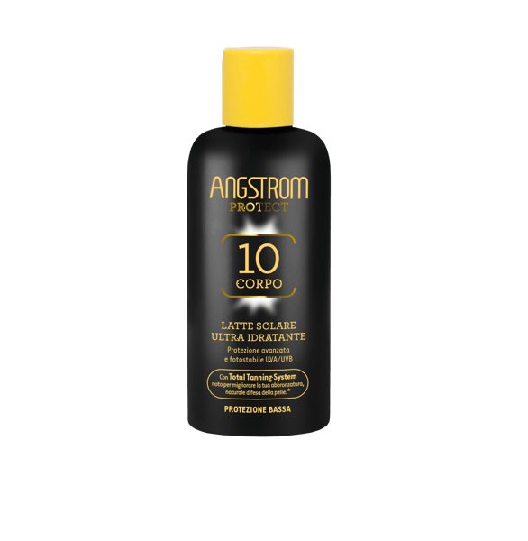 Angstrom Latte Solare Ultra Idratante SPF 10 Corpo 200 ml
