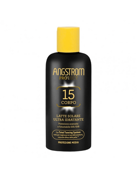 Angstrom Latte Solare Ultra Idratante SPF 15 Corpo 200 ml