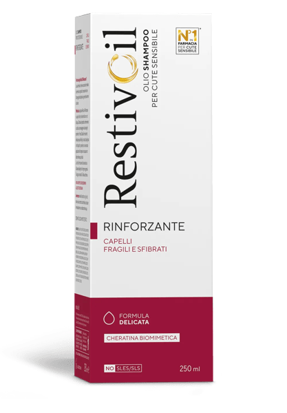 Restivoil Activ Plus Olio Shampoo Rinforzante Capelli Fragili Sfibrati 250 ml