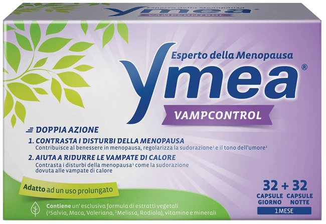 Ymea Vamp Control Integratore Menopausa 32+32 Capsule