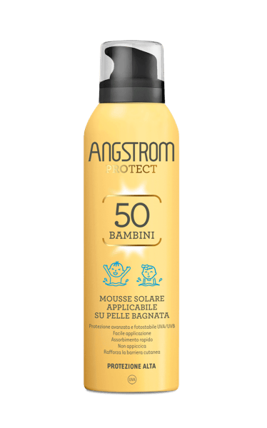 Angstrom Mousse Protezione Solare Bambini SPF 50 150 ml