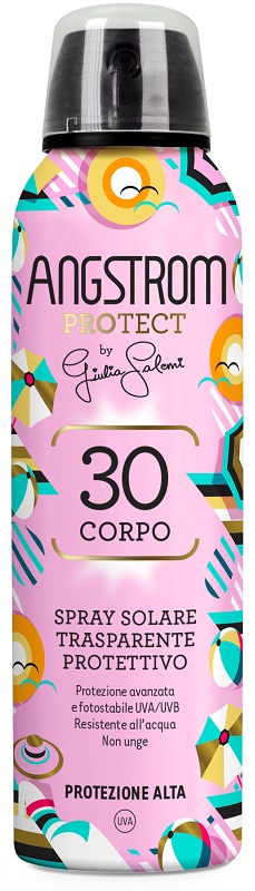 Angstrom Protect Spray Solare Trasparente Spf30 150ml