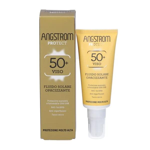 Angstrom Protect Fluido Viso Solare Opacizzante Spf50+ 40ml