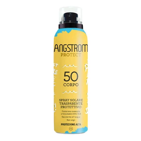 Angstrom Spray Solare Trasparente Corpo SPF 50 Protettivo Limited Edition 200 ml