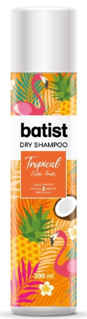 Shampoo A Secco Tropical Exotic Fruits Batist 200ml
