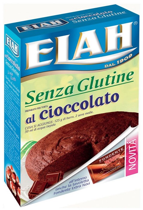 Elah Preparato per Torta al Cioccolato Senza Glutine 1 pz Altro