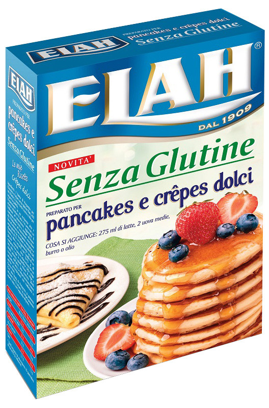 Preparato per Pancakes e Crepes Senza Glutine - Elah 280 g — confronto prezzi