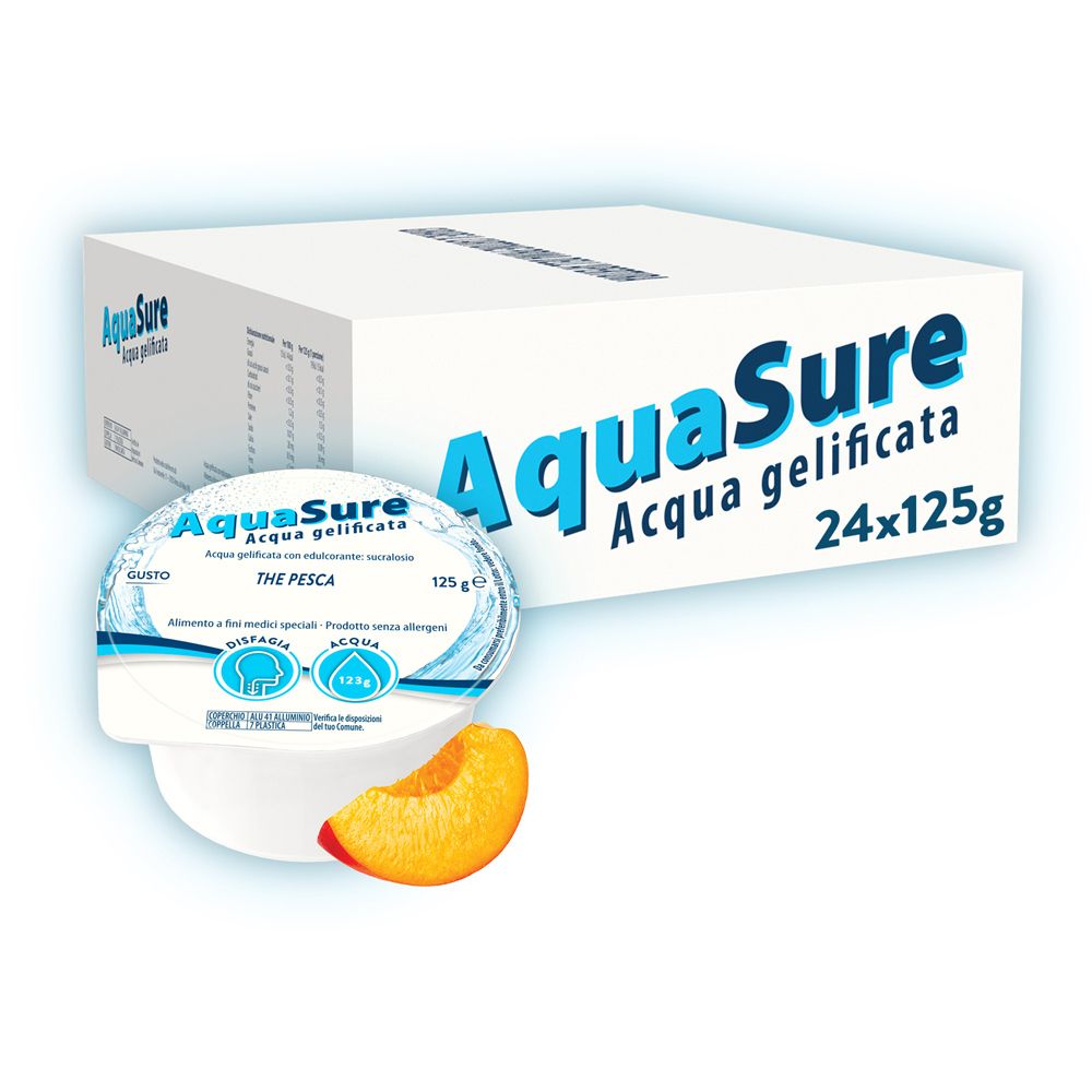AquaSure Acqua Gelificata gusto Pesca 24x125 g Gel orale — confronto prezzi