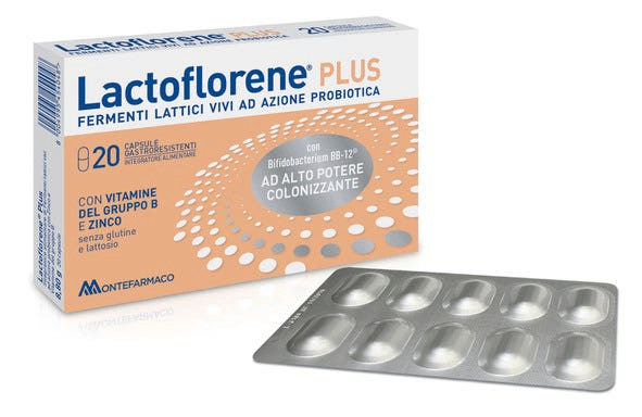 Lactoflorene Plus Integratore Fermenti Lattici Vivi 20 Capsule