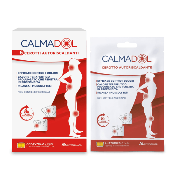 Calmadol Cerotto Autoriscaldante 6 Pezzi