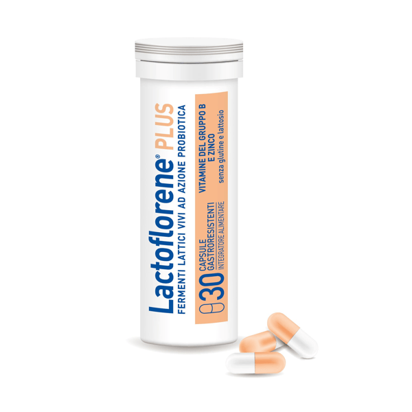 Lactoflorene Plus Integratore Fermenti Lattici Vivi 30 Capsule