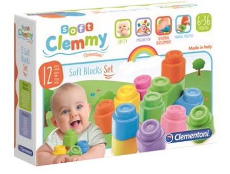Clemmy Soft Block 12 Morbidi Mattoncini
