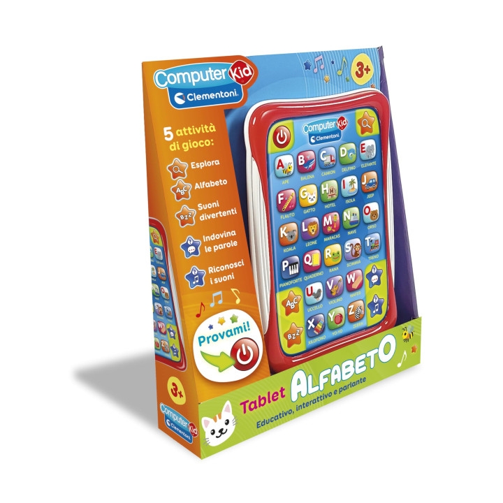 Clementoni Tablet Alfabeto Gioco Educativo Per Bambini 3 Anni+