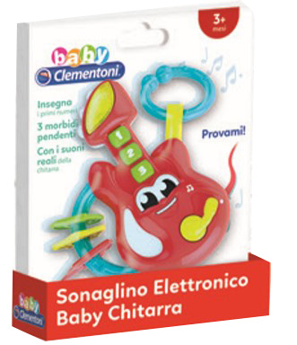 Clementoni Sonaglino Elettronico Baby Chitarra