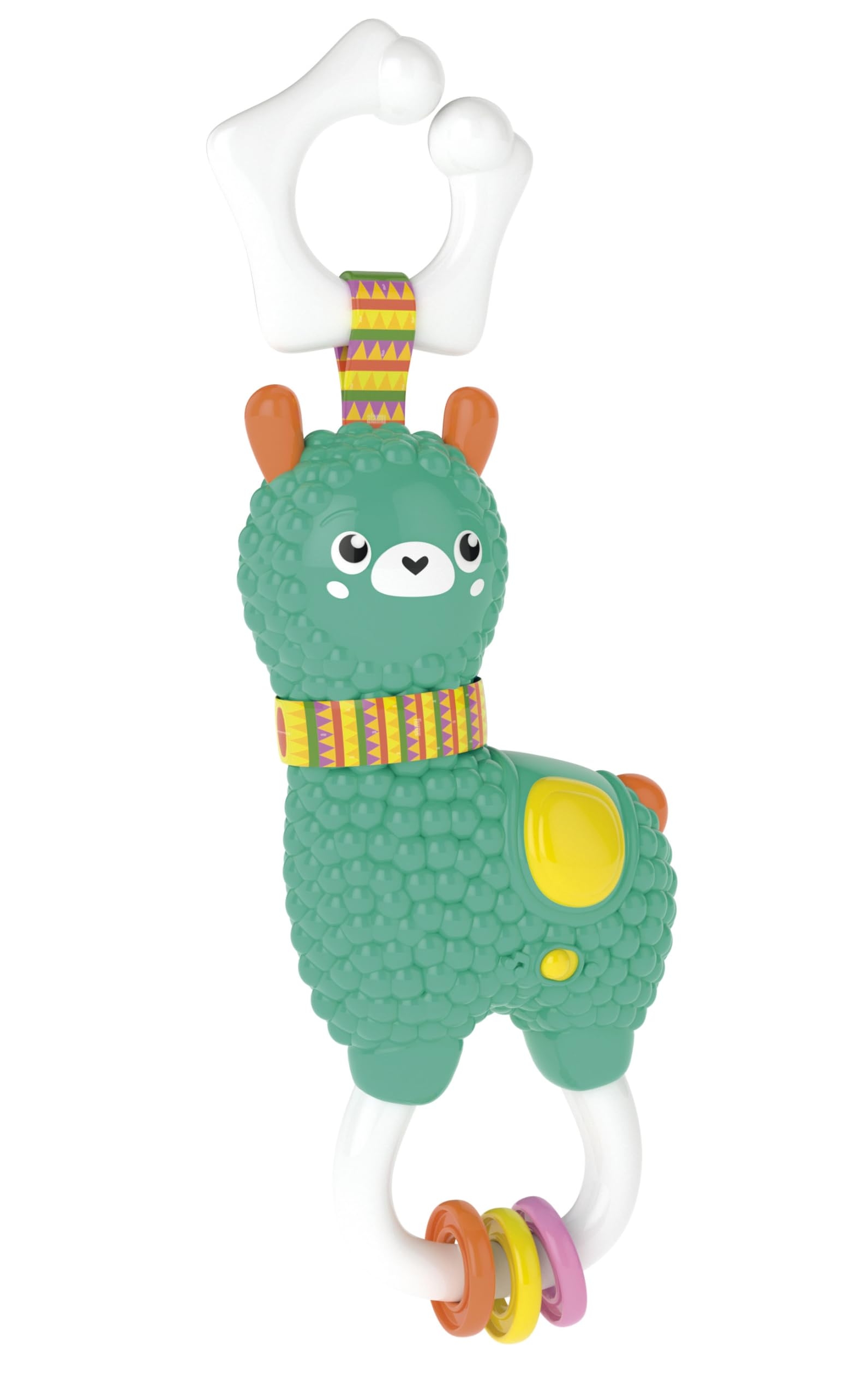 Clementoni Happy Alpaca Sonaglio Interattivo Per Neonati 3 Mesi+