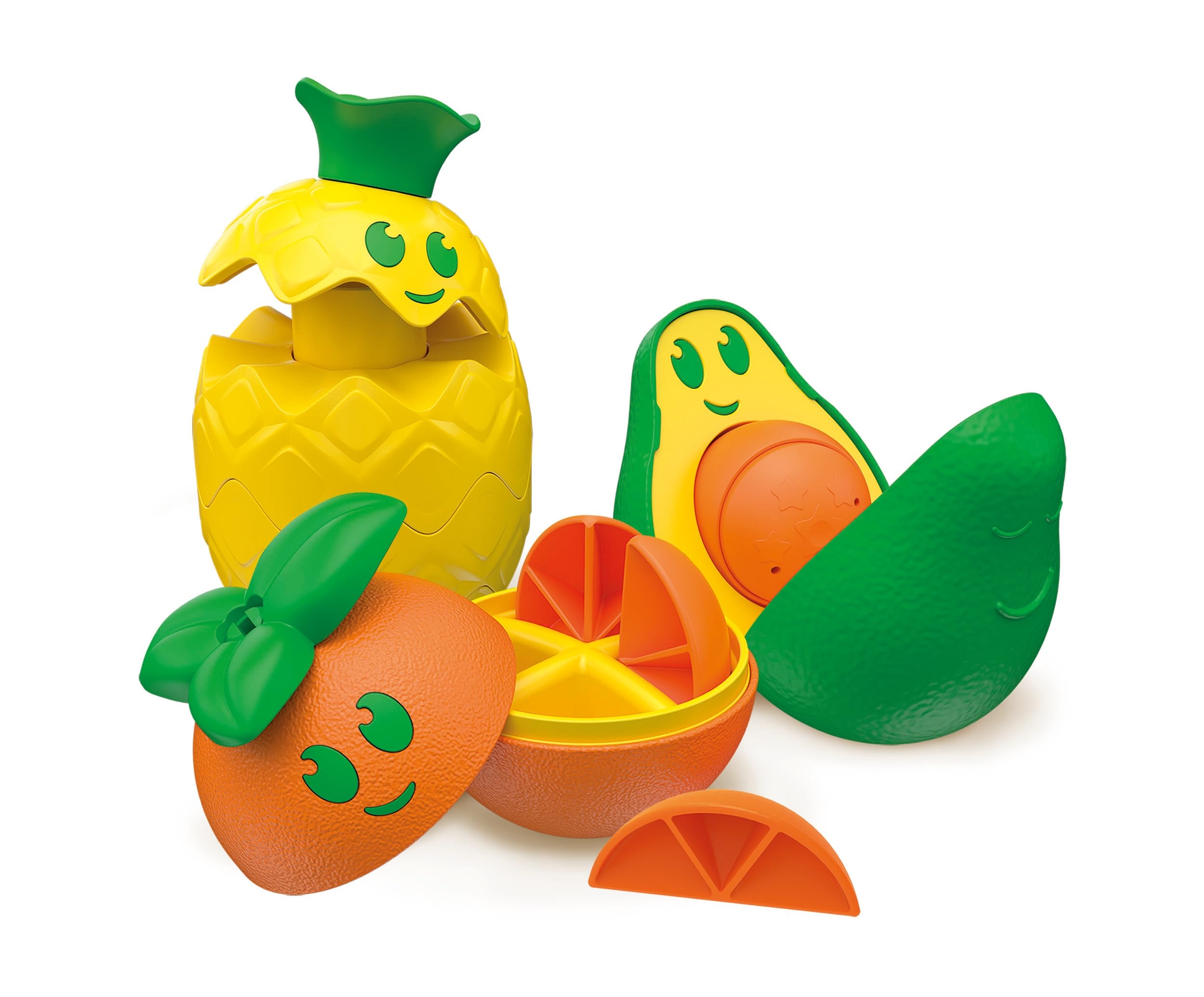 Clementoni Baby Fruit Puzzle 3 Frutti Da Incastrare 12-36 Mesi
