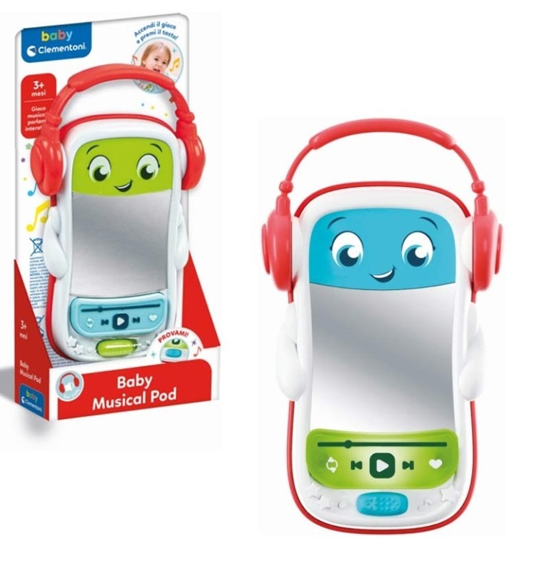 Clementoni Baby Musical Pod Gioco Interattivo 0m+