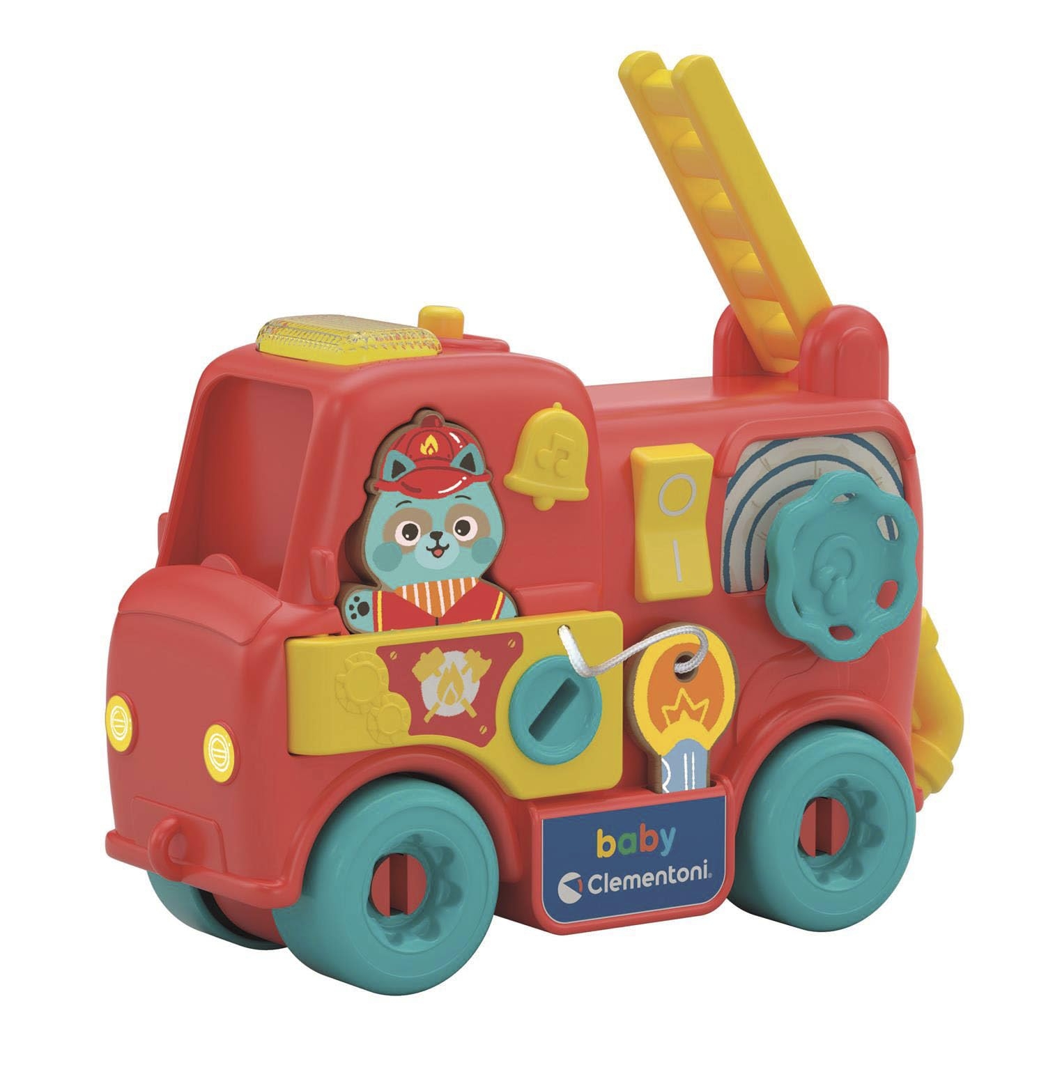 Clementoni Baby Camion Dei Pompieri Montessori Centro Attività Per Bambini 18m+