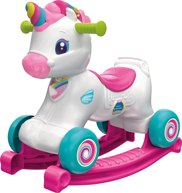 Clementoni Nuvola Dolce Unicorno Cavalcabile Interattivo Per Bambini