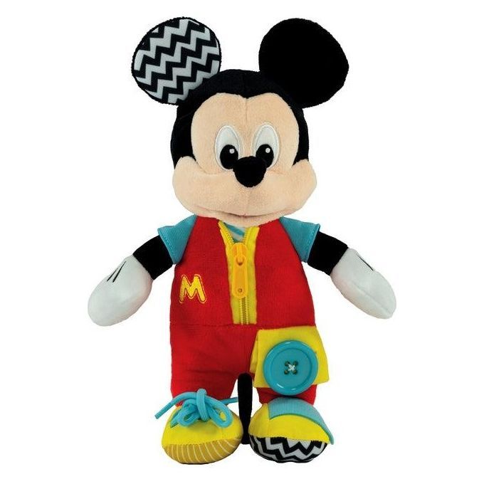 Clementoni Disney Baby Dres Me Up Mickey Peluche Metodo Montessori