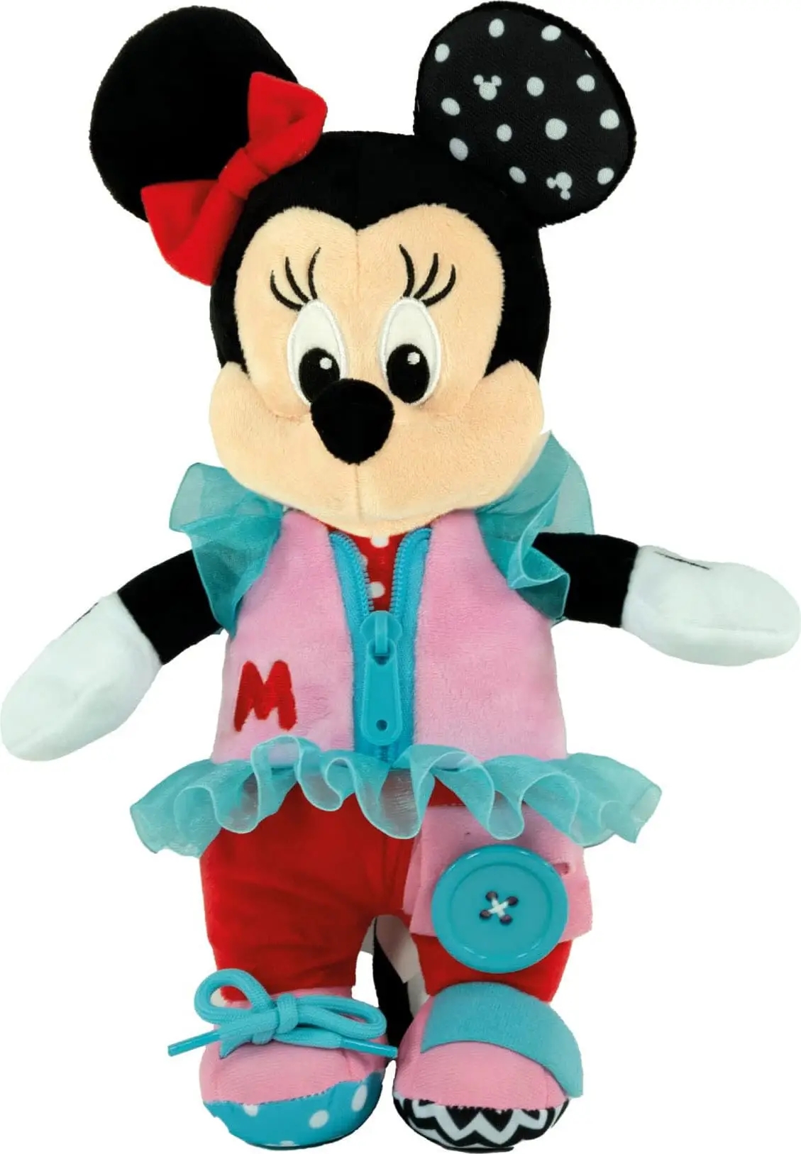 Clementoni Disney Baby Dres Me Up Minnie Peluche Metodo Montessori