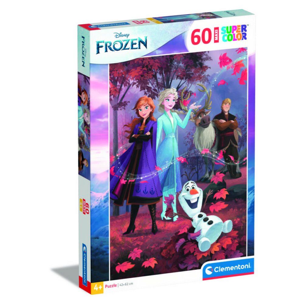 clementoni Puzzle del Regno di Ghiaccio 2 maxi 60 pezzi 1 St