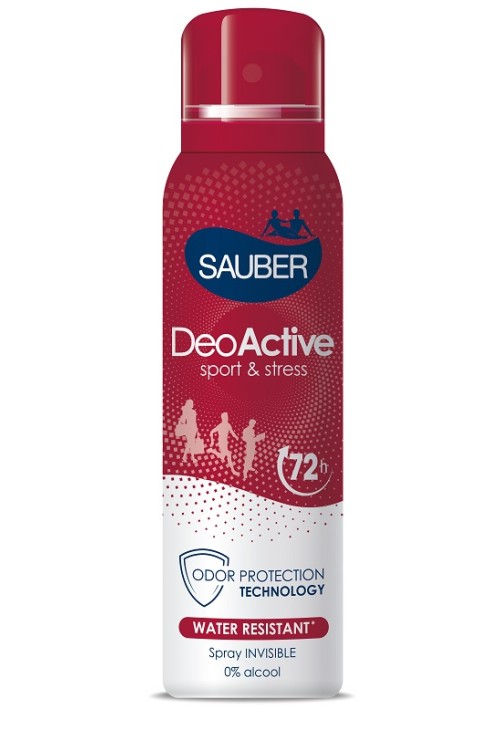 Sauber deo active spray 150 ml
