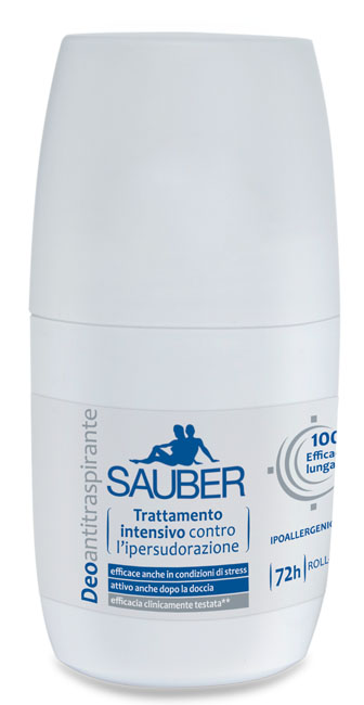 Sauber Deo 72H Energy Roll-On 70ml