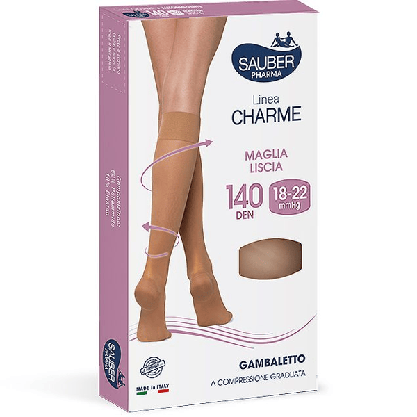 Sauber Linea Charme 140 Den Gambaletto Camel Taglia 3