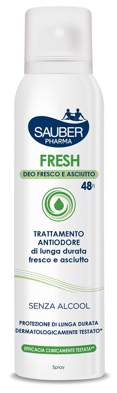 Sauber fresh deodorante spray 150 ml