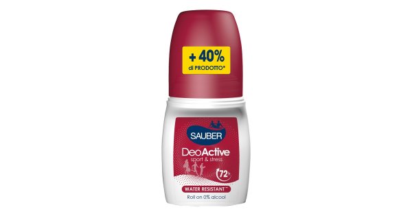 Sauber deo active roll on 70 ml