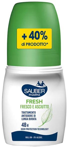 Sauber Pharma Fresh Roll On 70 ml Deodorante Fresco Quotidiano Delicato — confronto prezzi