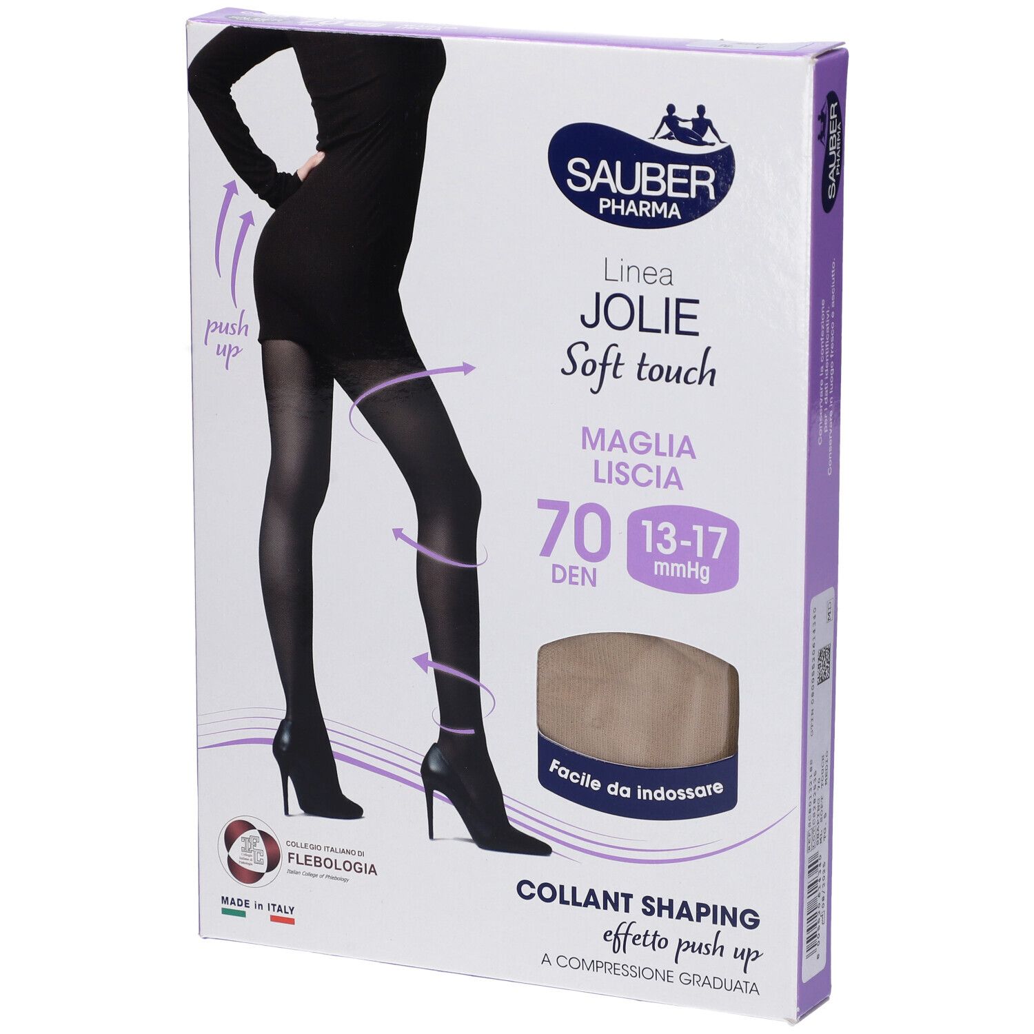 Sauber Pharma Jolie Collant Shaping 70 Denari Medio Taglia 5 1 pz Altro