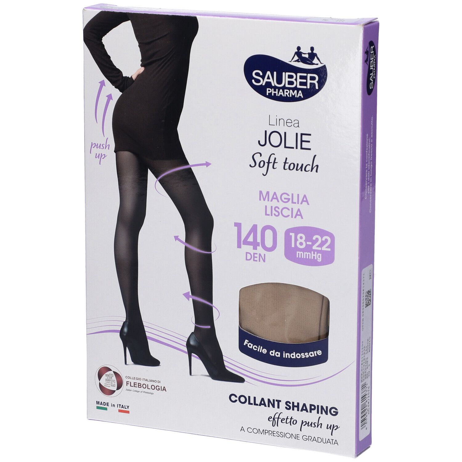 Sauber Pharma Jolie Collant Shaping 140 Denari Medio Taglia 3 1 pz Altro