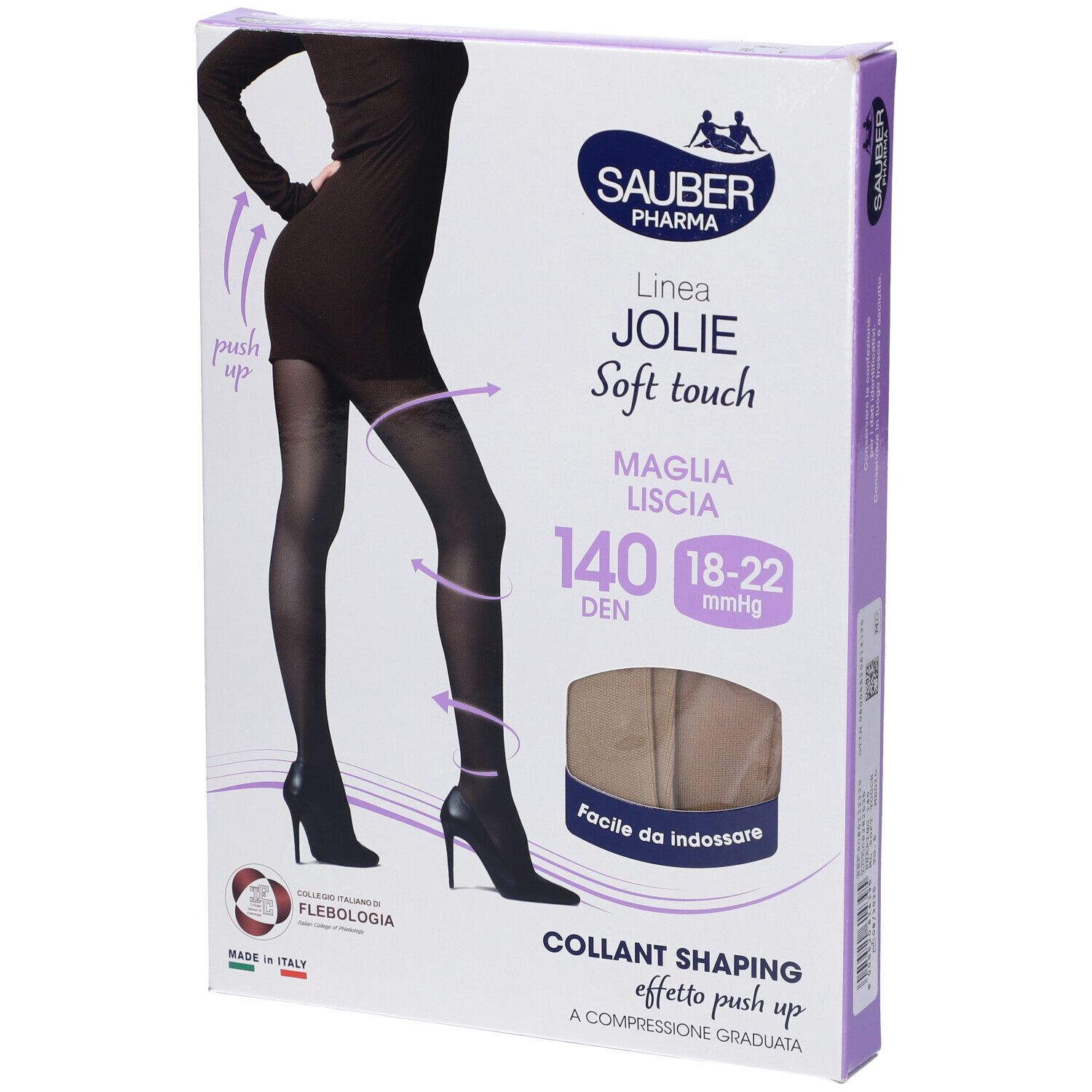 Sauber Pharma Jolie Collant Shaping 140 Denari Medio Taglia 5 1 pz Altro