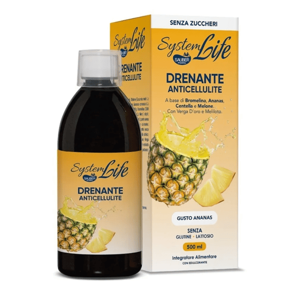 Sauber Drenante Antistress e Anticellulite Liquido 500ml Ritenzione Idrica — confronto prezzi