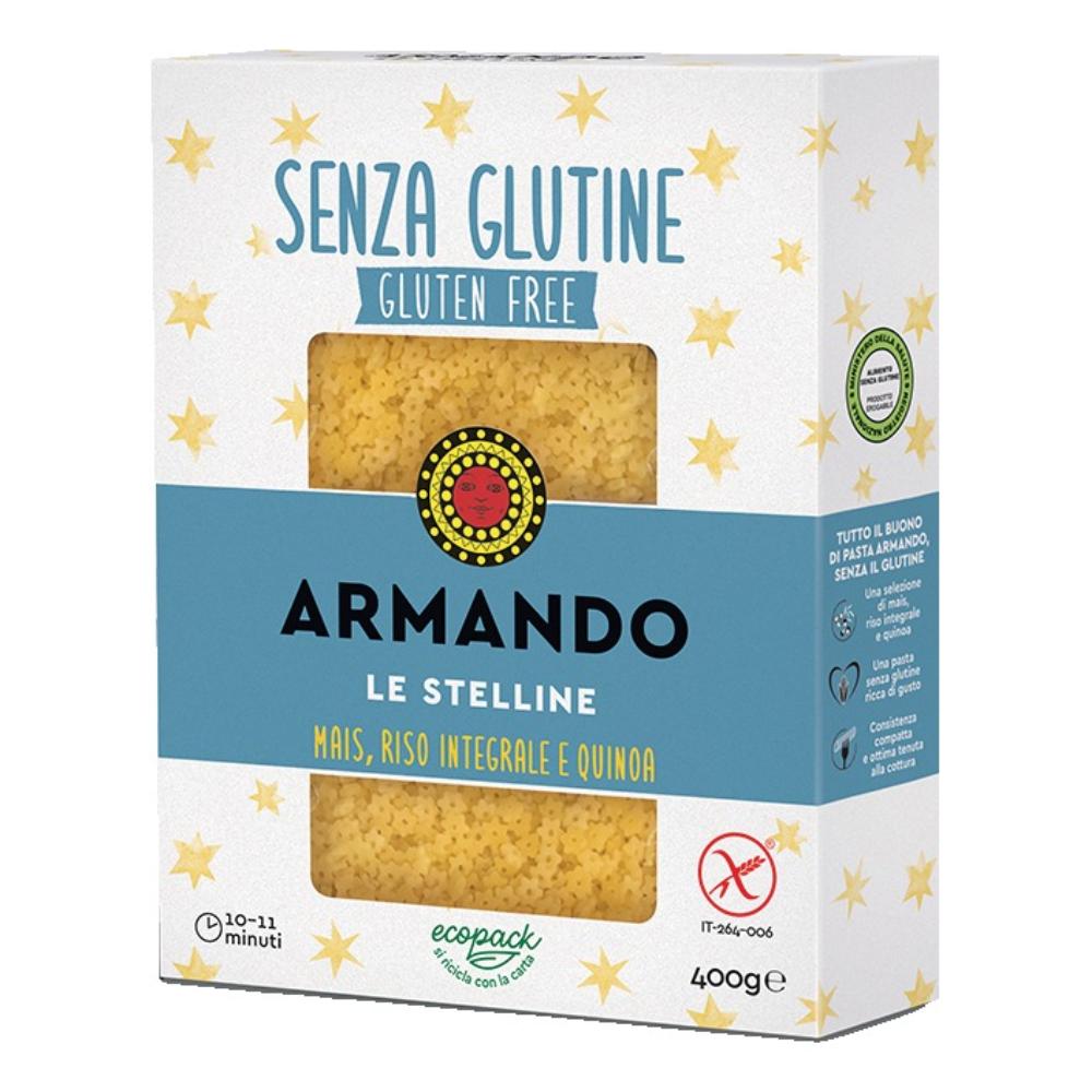 Il gluten free di armando le stelline mais riso integrale e quinoa 400 g — confronto prezzi