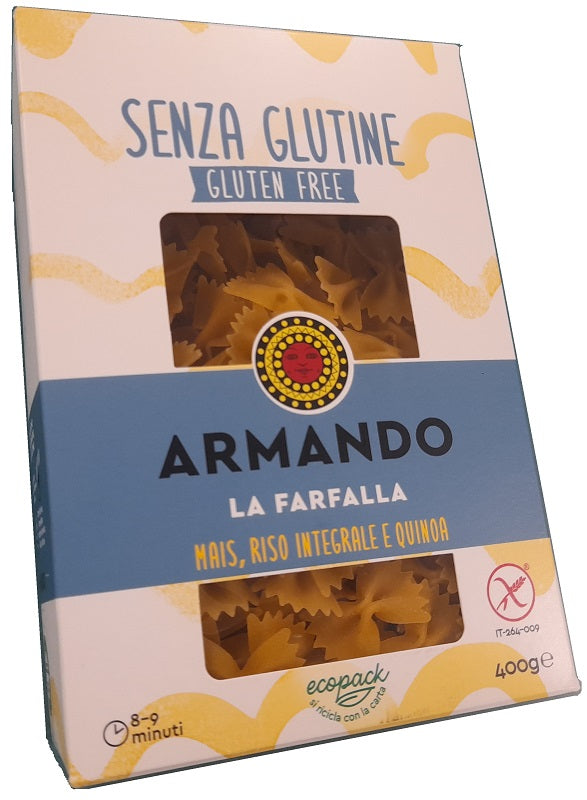 Armando la farfalla mais riso integrale e quinoa 400 g — confronto prezzi