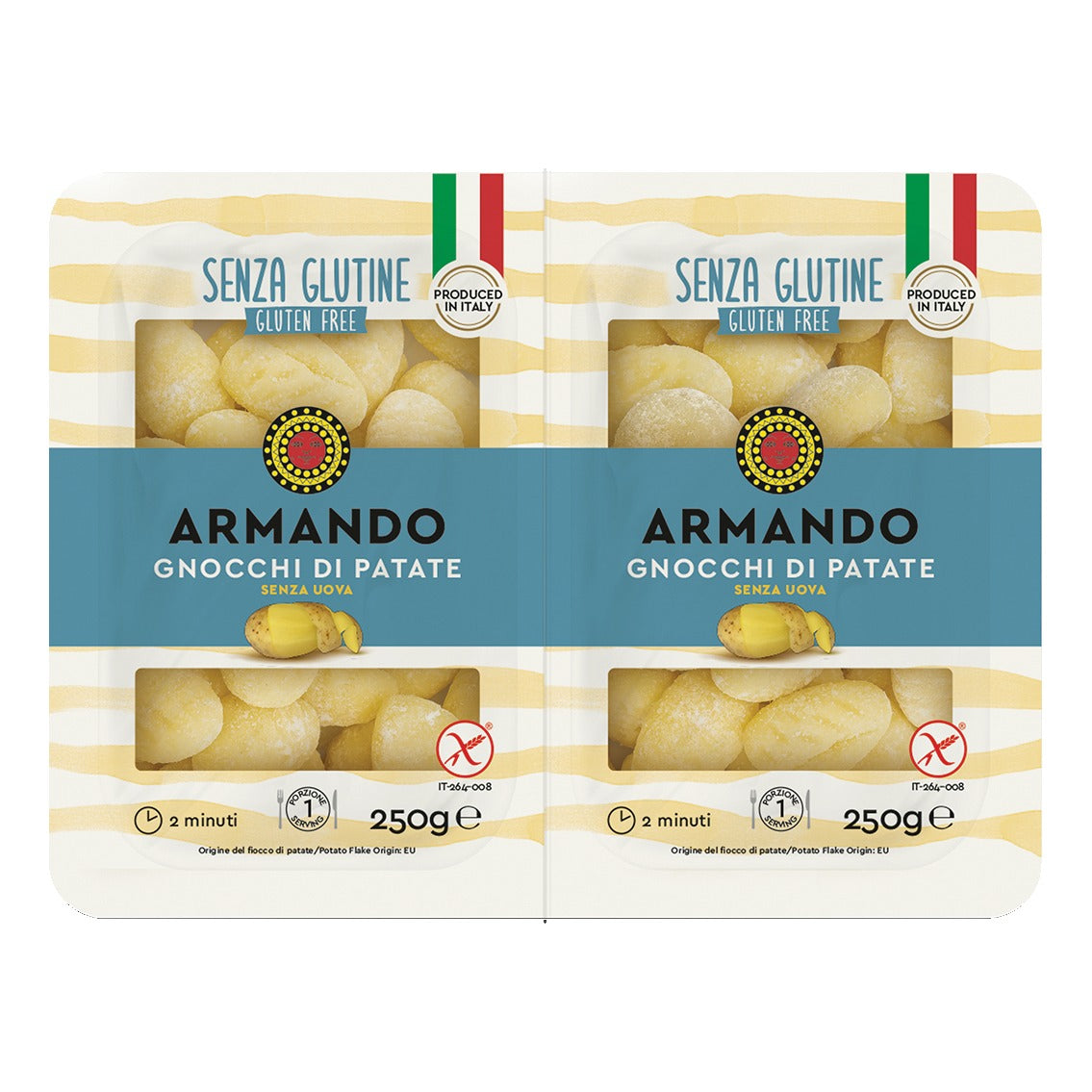 Gnocchi Senza Glutine - Pasta Armando 500 g — confronto prezzi