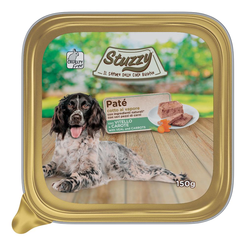 STUZZY CANE PATE' VASCHETTA ADULTO VITELLO 150 GR TEMPORANEAMENTE MANCANTE DALL'AZIENDA PRODUTTRICE — confronto prezzi