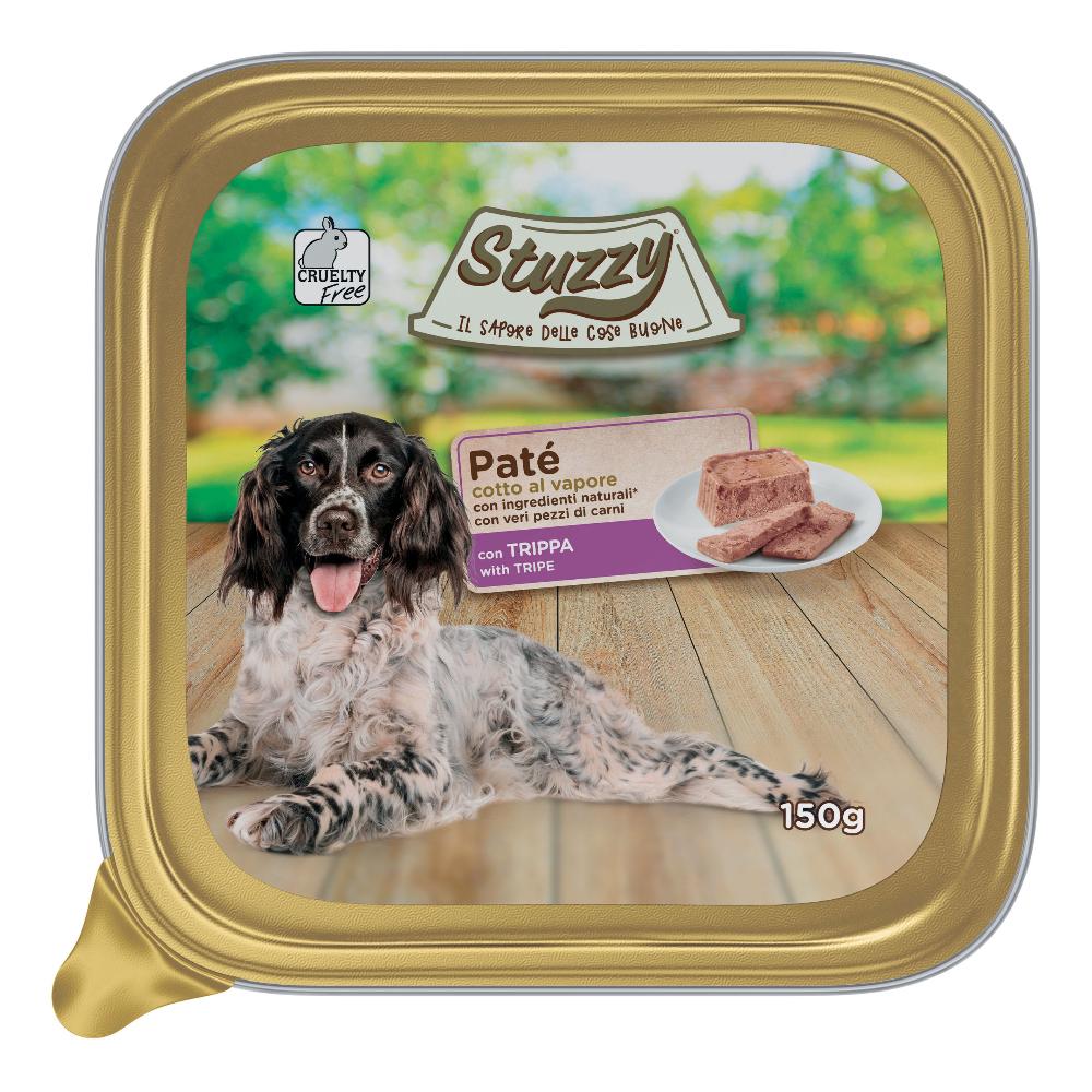 Stuzzy Cane Pate' Vaschetta Adulto Trippa 150 Gr — confronto prezzi