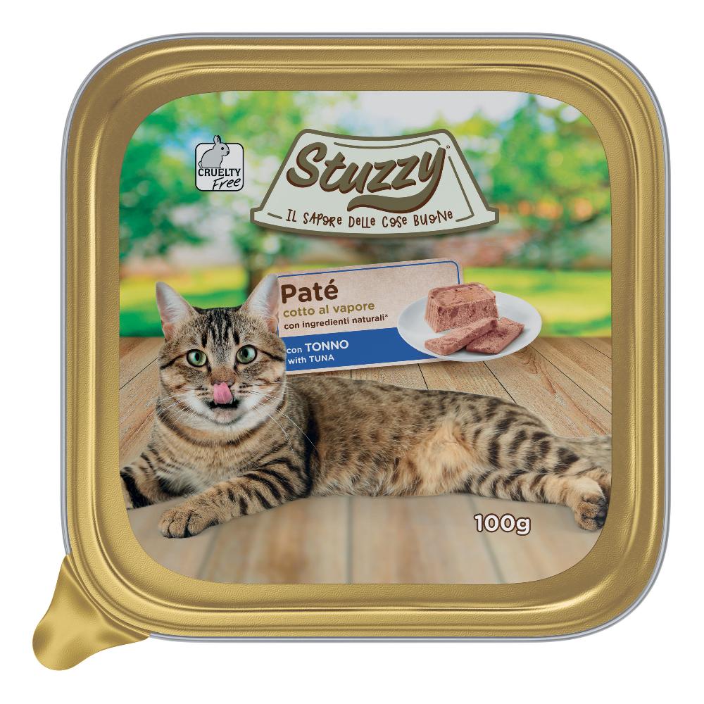 Stuzzy Gatto Pate' Vaschetta Adulto Tonno 100 Gr — confronto prezzi